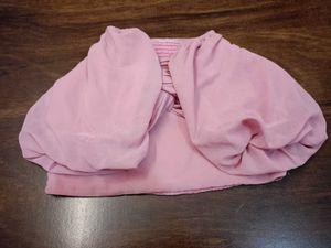 Pink Knotted Crop Top