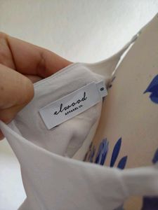 White Sheer V-Neck Tank