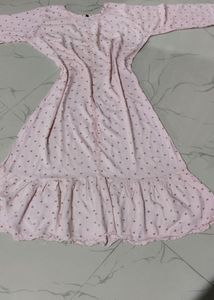 Pink Daily Wear Kurta