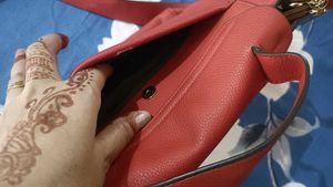 Red Handbag