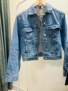 H&amp;M Divided Faded Denim Jacket