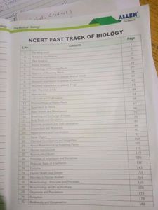 Allen Biology NCERT Fast Track - Used