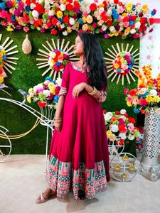 Girls Beautiful Heavy Long Gown