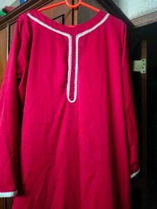 Maroon Colour Kurti Pant Sets.