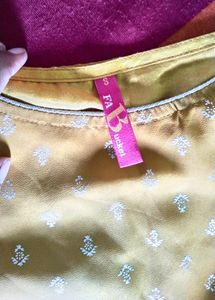 Yellow Top 💛 Like Short Kurti..