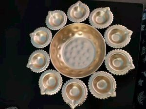 Decorative Metal Diya