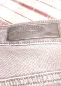 Grey Jeans(Benetton)