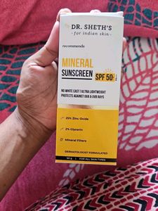 Dr. Sheth&#39;s Mineral Sunscreen SPF 50