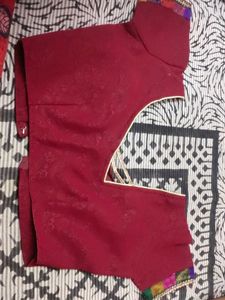maroon colour blouse