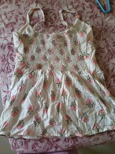 Combo Offer Off White Cargo And Short Kurti