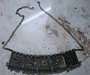 Neckpiece And Earrings