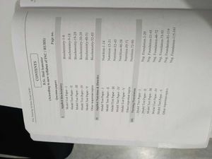 Second Semester Solved Paper
