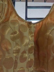 Elegant Gold Blouse