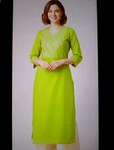 Elegant Embroidered Kurta