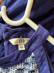 Stylish Blue Maxi Dress