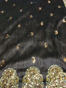 Brown Saree Forparties,Festive Season