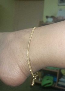 Eversliver Gold Plated Anklet