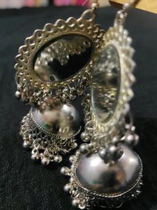 Black Metal Earrings