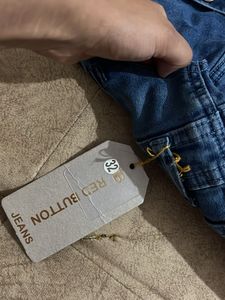 Denim Overalls Shorts