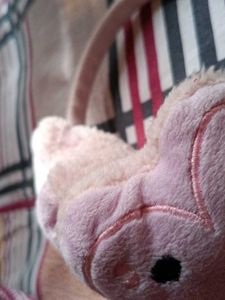 Pink Bunny Earmuffs