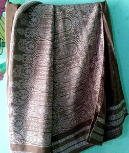 Elegant Brown Saree
