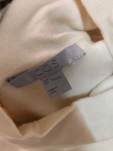 Vintage Cream Mock Neck Top