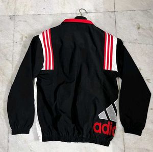 ADIDAS BLACK WINDCHEATER JACKET