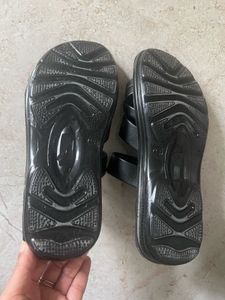 Black Casual Flip Flops