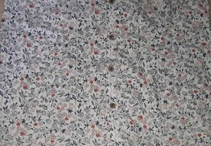 Floral Print Button-Down Shirt