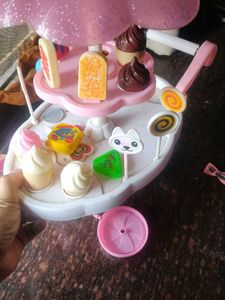 Ice Cream Set..............Ice One Tire Is Broken