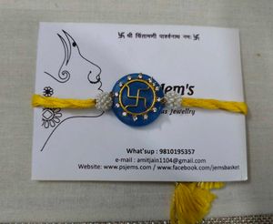 Satiya On Crystal Rakhi For Rakshabandhan
