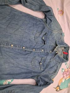 Denim Western Shirt