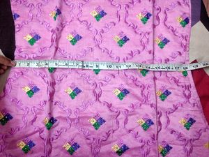 Stunning Pink Floral Embroidered Suit
