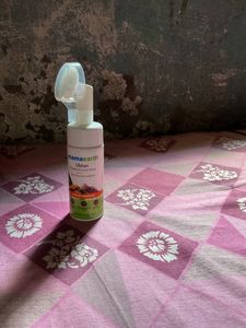 Empty Mamaearth Foaming Face Wash Bottle
