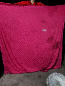 Louis Vuitton Rose pink Monogram Shawl