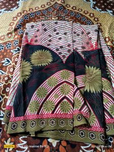 Floral Print Saree