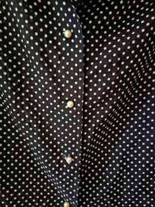Price Drop ✅Polka Dot Black Shirt For Women