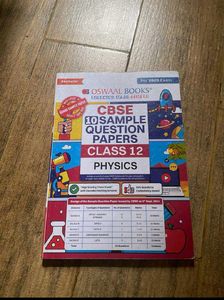 CBSE Class 12 Physics Sample Question Papers