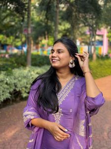 Elegant Purple Kurta Set