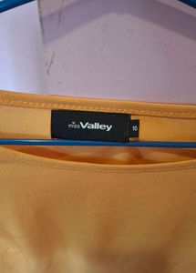 Miss Valley Mustard Long Sleeve Top
