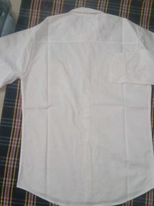 Men's JL White Casual Shirt