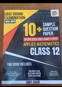 CBSE Sample Paper Applied Maths Class 12