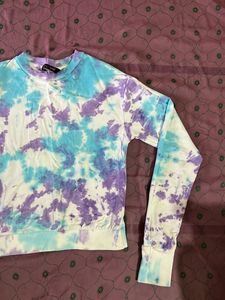 Tie Dye Sweatshirt For Girls