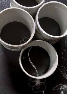 14 Rolls of White Elastic Bangles Base