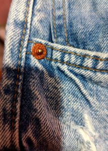 Light Wash Distressed Jeans