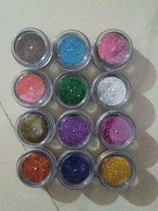 PAC Two Way Gel , With 12 Colour Of Glitters