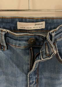 Stradivarius Regular High-waist Skinny Jeans