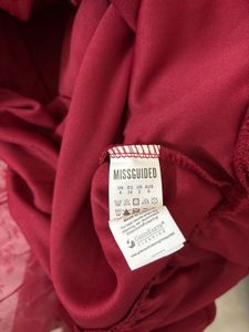 Misguided Red Mini Dress