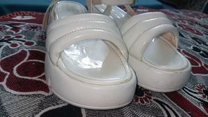 White Platform Sandals