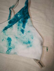 Shein Tie-dye BIKINI TOP 🔥👙